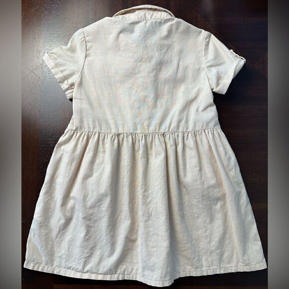 H&M Girls Beige Dress - 2T - Picture 2 of 10